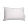 Belledorm Hotel Stripe Pillowcase Platinum