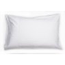 Hotel Stripe Standard Pillowcase Pair White