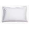 Belledorm Hotel Stripe Pillowcase White