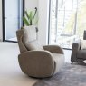 Fama Kim Manual Reclining Armchair Fabric Series 6 Lifestyle