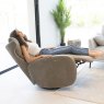 Fama Kim Manual Reclining Armchair Fabric Series 6 Lifestyle Reclined