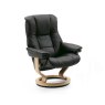 Stressless Mayfair Medium Chair With Classic Base Cori Leather