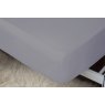 400 Thread Count Egyptian Cotton Double Fitted Sheet (15") Platinum
