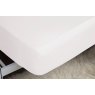 100% Brushed Cotton Fitted Sheet (12'') (Multiple Sizes & Colours)