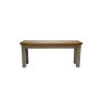 Aquitane 2 Person Dining Bench Weathered Oak