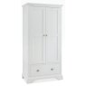 Lipari White Painted Double Wardrobe