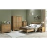 Lipari King Bedstead Oak 