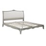 Willis & Gambier Willis & Gambier Camille Oak Super King (180cm) Upholstered Low End Bedstead