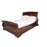Normandie Bedstead Mahogany (Multiple Sizes & Styles)