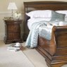 Normandie Bedstead Mahogany (Multiple Sizes & Styles)