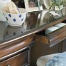 Normandie Dressing Table With Vanity Mirror Mahogany