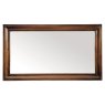 Normandie Wall Mirror Mahogany