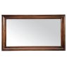 Normandie Wall Mirror Mahogany 