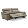 Vincenzo 3.5 Seater Electric Reclining Sofa With USB Charging Port Leather Category 20