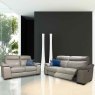 Vincenzo Manual Reclining 2 Seater Sofa Leather Category 20 Lifestyle