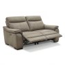 Vincenzo 2 Seater Electric Reclining Sofa With USB Charging Port Leather Category 20