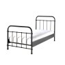 Vipak New York Single Bedstead Black