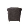 Alexander & James Bloomsbury Leather Wing Chair SOLD