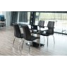 Asama Dining Chair Black Faux Leather(Available in Galway & Kilkenny Stores)
