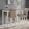 Freeport Grey Faux Leather Upholstered Bar Stool 