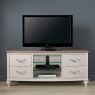 Freeport Entertainment Unit Grey Washed Oak