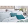 Peacock Blue Hotel Peacock Blue Manila Super King Duvet Cover Aqua