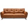 Renato 3 Seater Sofa Leather CM 245E Cognac