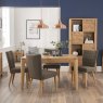 Burrswood Oak 6-8 Person Extending Dining Table