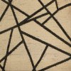 Black/Gold Fragment Chenille