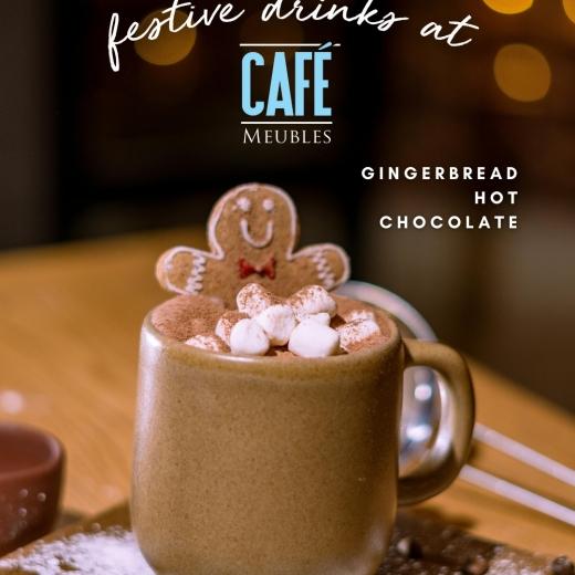 Festive outings call for festive beverages 🎄☕ �Cinnamon roll cappuccino or gingerbread hot cho...