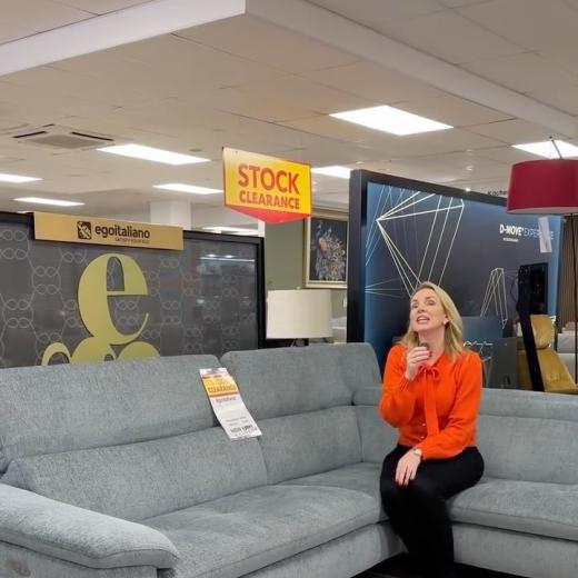Designer sofas steals 😍 Our Meubles Stock Clearance Event has some serious steals: 🛋️ EgoItal...