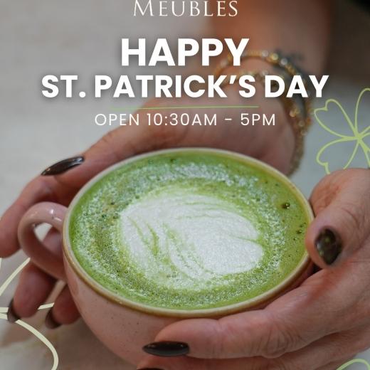 Happy St. Patrick’s Day from all of us at Meubles ☘️ What better way to celebrate than with a y...