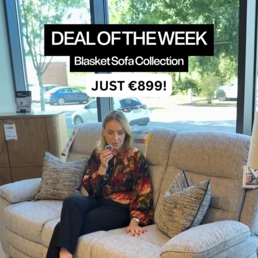 Deal of the Week 🛋️ Meet the Blasket 3 Seater Electric Reclining Sofa, now just €899! Finished...