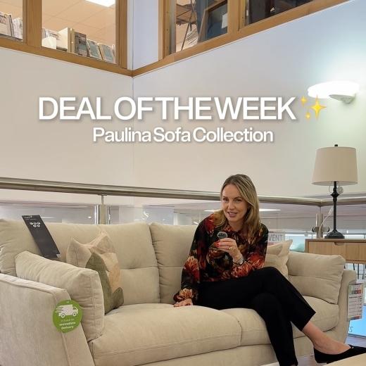 DEAL OF THE WEEK ✨ Meet the Paulina 3 Seater Sofa in this gorgeous beige fabric - €989 this week!...