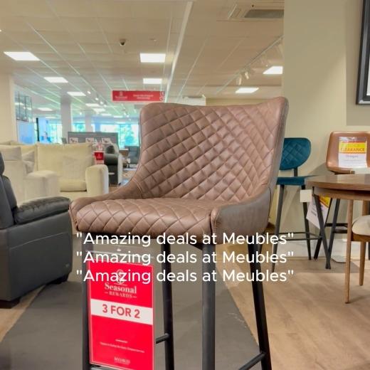 Do you hear that? It’s the sound of amazing deals at Meubles! 👀 Our Seasonal Rewards event conti...