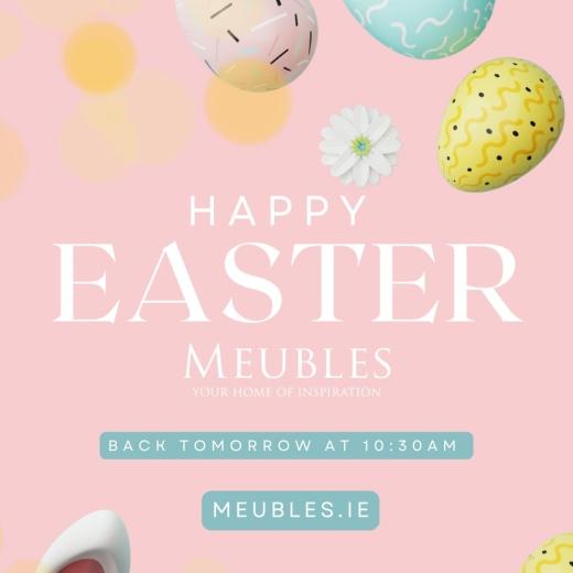 Happy Easter from all of us at Meubles! 🐣 We're closed today, but we’ll be back tomorrow from 10...