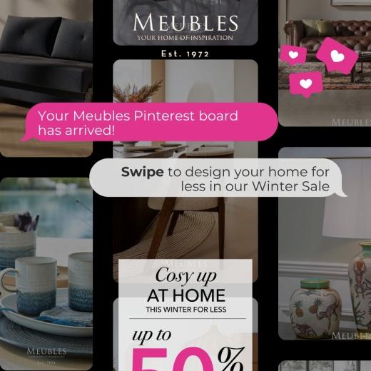 Your 2026 Meubles Pinterest board has arrived ✨ And what better time to bring it to life than with...