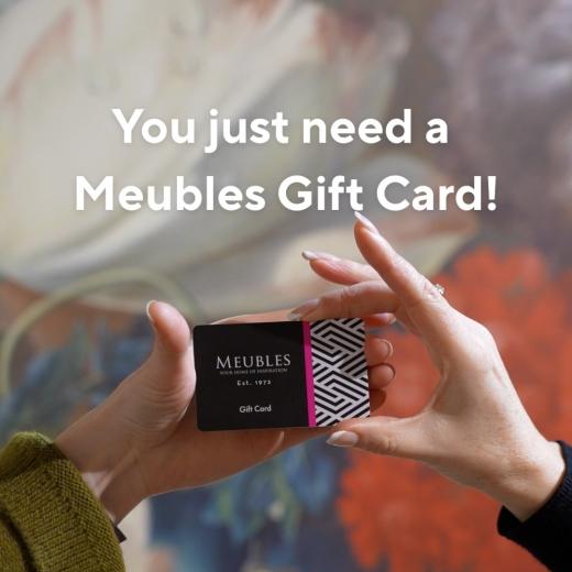 Valentine’s week is in the air… and sure, love is nice 😉 But a Meubles gift card? Even better!...