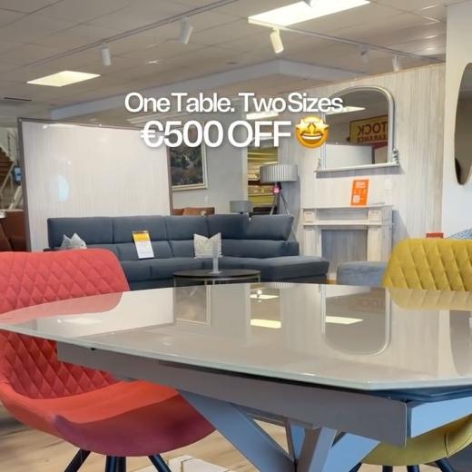 STOCK CLEARANCE JUST GOT EVEN BETTER ✨ Meet the Samba 4–6 Person Dining Table and this one is a s...