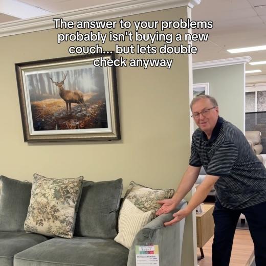 The answer to your problems probably isn’t a new sofa… but let’s double check anyway 👀 And w...