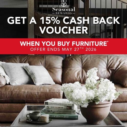 Seasonal Rewards is here at Meubles 😍 This May, when you buy full price furniture, you’ll receiv...