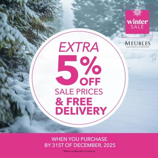 Our Winter Sale starts today! PLUS until Dec 31st get an extra 5% OFF Sale Prices & FREE Delivery! �...